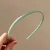 Diadema de cinta trenzada estilo nuevo primavera y verano, diadema estilo corte vintage, accesorio para el cabello de tela de ala ancha elegante de alta gama