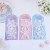 Adesivos de Diamante Rosa Baunilha, Adesivos de Pérola DIY de Alto Valor para Scrapbooks Artesanais, Adesivos de Material Decorativo