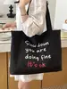 2026 Bolso de Lona Grande de Estilo Coreano Nuevo para Mujer, Bolso de Hombro Nuevo de Estilo Perezoso para el Trabajo y el Trayecto, Bolso Tote de Nicho