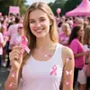 Ventilador Flash Cinta Adhesiva de Tatuaje Nuevo Cuidado Diario de la Mujer Corazón de Cinta Rosa Tatuaje Temporal Impermeable Desechable