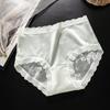 Ropa Interior Sexy de Encaje con Aberturas para Mujer 10A Antibacterial Entrepierna de Seda Cuidado Shorts Calzones de Satén Ligeros y Transpirables