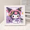 Animación de Dibujos Animados Nueva Pintura de Diamantes Kuromi DIY Juguetes de Pintura de Diamantes Hechos a Mano para Niños con Marco de Fotos Mesa Regalo