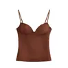 Ropa de Mujer 20245 Nuevo Estilo de Invierno Moda Europea y Americana Versátil Ajustado y Moldeador Tops para Mujer 1355457