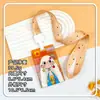 Nuevo estilo tarjetero para niñas, gafete de identificación de estudiante, funda para tarjeta con cordón para cuello anti-pérdida, protector de tarjeta de identificación unisex, estuche rígido