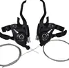 Shunan EF51-21-24 enlace rápido dial de dedo 7 velocidades 8 velocidades manija de freno manija de cambio de velocidad para bicicleta de montaña accesorios de manija de freno