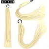 Coleta Gradiente de Siete Colores Coleta Trenza Pequeña Trenza de Color Sucio Coleta Tocado Personalizado Hip Hop Trenza de Tres Hilos