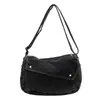 Bolsa Outono High-end Niche Bolsa Mensageiro Feminina 2024 Novo Estilo Simples Bolsa Tote de Jeans Simples Bolsa de Ombro Simples