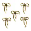 Accesorios para joyería DIY al por mayor multicolor corbata de moño colgante de aleación pulsera vintage colgante de collar N177