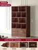Estantería integrada contra la pared, estante de almacenamiento de pie, archivador de oficina, vitrina, librero con cerradura, gabinete para almacenamiento de documentos