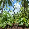 Treliça Criativa de Folha para Trepadeira Amazon Suporte de Jardinagem Transfronteiriço Poste Suporte para Plantas em Vasos Externas Estrutura para Trepadeira de Plantas