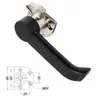 Manija de puerta de gabinete de vapor, manija de horno, manija de gabinete de vapor para mariscos, accesorios para gabinete de cocción al vapor de arroz, cerradura de puerta de gabinete de vapor, manija de gabinete