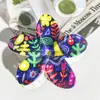Patrón de Horquilla Impreso con UV de Flor Transfronteriza Se Puede Personalizar con Horquilla Personalizada Pinza de Tiburón Accesorios para el Cabello de Horquilla de Plumeria de Gama Alta