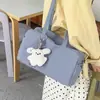 Bolsa de ombro feminina vermelha de grande capacidade, nova bolsa tote casual de outono 2026, bolsa para noiva e madrinhas de casamento, bolsa de casamento