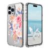 TPU+PC es Adecuado para Apple iPhone 17 Pro Max, Funda Magnética para Teléfono, Tendencia Nacional, Cubierta Protectora Pintada con Flores Europeas y Americanas