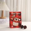 Saco de embalagem de presente de Natal de desenho animado Bolsa de embalagem de presente de Natal Bolsa de papel Kraft de Natal atacado