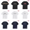 Camiseta de Algodón Pesado Moda Americana Transfronteriza Estampado de Letras Supreme Cuello Redondo Manga Corta Unisex Holgada Casual para Hombres y Mujeres