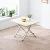 Mesa Dobrável para Uso Doméstico, Mesa de Jantar Portátil Simples, Mesa Quadrada para Apartamentos de Aluguel, Apartamentos Pequenos, Mesa de Jantar Minimalista