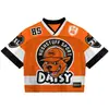 2026 Camiseta Deportiva Retro de Comercio Exterior Transfronteriza Personalizable Estilo Europeo y Americano Holgada Cuello en V Camiseta de Fan para Jóvenes Hombres y Mujeres