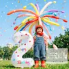 Globos de fuegos artificiales de tira larga de color dopamina para exteriores, accesorios para fotos infantiles, montaje de decoración de cumpleaños para niños y niñas