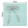 Nuevo Modelo Transfronterizo Tamaño 3.5 Fila de 6 Diamantes de Imitación Cuerda Lazo Colgante de Moda DIY para Bolsas, Mochilas, Ropa, Llaves, Versátil