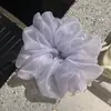 Goma para el pelo de organza coreana suave y extragrande para mujer, accesorio para el pelo de alta gama, elegante y a la moda