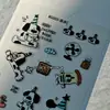 Perro Ins de Pelo Rizado 3D Estéreo Pegatinas de Gel Lindos Dibujos Animados Adhesivas DIY Funda de Teléfono Pegatina para Cámara Guka