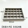 Bandeja de Almacenamiento para Joyería de Terciopelo en Stock, Joyero, Bandeja de Exhibición para Joyería, Caja de Almacenamiento de Escritorio Tipo Cajón, Estilo Minimalista Ins