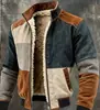 Chaqueta con capucha de forro polar engrosado, nueva popular europea y americana para otoño e invierno, sudadera con capucha tipo gofre que favorece la figura, transfronteriza para hombre