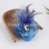 2025 Tocado de Malla Elástica Hecho a Mano Ramillete de Rendimiento Flor Artificial Flor para Ropa Versátil Color de Exportación Europeo y Americano Completo 858