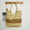 Bolso tejido a mano, bolso casual de gran capacidad para el día a día, bolso de playa para viajes para mujer, bolso de hombro de moda de nicho de verano, estilo bosque