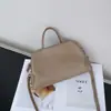Bolso Almohada de Piel de Ternera de Primera Capa, Bolso Cruzado de Hombro de Cuero Suave de Gran Capacidad, Bolso de Mano Casual de Cuero Genuino para Mujer