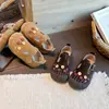 Zapatos para niñas para primavera y otoño, zapatos Birkenstock, zapatos de piel para bebé niña, zapatos de princesa, zapatos para caminar de suela blanda para bebé, versátiles