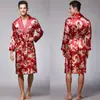 Yaoting Amazon Ropa Portátil de Seda Hielo Seda Hielo Pijama para Hombre Bata de Manga Larga Ropa para el Hogar Venta al por Mayor Wp032