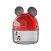 Caixa de armazenamento de lanches de desenho animado para desktop 2025 com tampa, recipiente de armazenamento à prova de poeira e à prova d'água para lanches de café na recepção