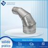 Cotovelo Redutor de Aço Inoxidável 316 Cotovelo de Estampagem de Parede Espessa de Aço Carbono Industrial Conexões para Tubos Cotovelo de Aço Inoxidável 304