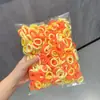 Banda elástica pequeña banda para el pelo de bebé bolsa anillo de toalla sin costuras anillo para el pulgar no daña la cuerda del pelo cuerda para el pelo de niñas accesorios para el pelo de niños