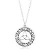 Suministro transfronterizo AliExpress Personalidad Retro Campo de batalla antiguo Legendario Colgante de joyería Collar de cardo escocés nórdico