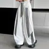 Conjunto de Chaleco sin Mangas de Verano Estilo Coreano de Moda y Pantalones de Pierna Curva para Niñas, Conjunto de Dos Piezas con Pantalones Deportivos de Pierna Ancha