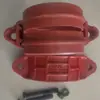Grampos para Tubos de Mineração Juntas Flexíveis Tipo Grampo Conexões Rápidas de Alta Pressão para Drenagem Subterrânea e Gunitagem