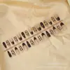 Venta al por mayor de fábrica 30 piezas de armadura prefabricada de código dividido para uñas decorativas de chica caliente XS/S/M manicura de código dividido