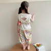 Conjunto de Ropa de Verano para Niñas 2026 Nuevo Elegante Moda Infantil Estilo Delgado Celebridad de Internet Pantalones Repelentes de Mosquitos para Bebé Conjunto de Dos Piezas de Verano