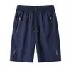 Pantalones Cortos Casuales de Secado Rápido de Verano para Hombre, Pantalones Cortos de Seda Helada de Alta Elasticidad, Pantalones Cortos Deportivos de Longitud Media para Tallas Grandes