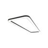 Perfil de Alumínio de Formato Especial Lâmpada Linear Fio de Suspensão no Teto Lâmpada Linear de Liga de Alumínio Calha Luminária Linear de LED Calha de Alumínio Lustre