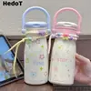 Botella de agua simple, taza térmica, acero inoxidable 316, diseño elegante, doble propósito con popote, portátil, gran capacidad, ideal para mujeres