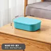 Cesta de Almacenamiento para Artículos Varios Caja de Almacenamiento para Snacks y Cosméticos Organizador de Caja de Almacenamiento de Escritorio para el Hogar Cajón Baño Cocina