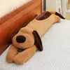 Nuevo Estilo Perro Acostado Peluche Animal de Peluche Lindo para Hombres y Mujeres Muñeco Durmiendo Almohada de Máquina Almohada de Muñeca de Cama