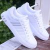 Sapatos Brancos Transfronteiriços Sapatos Masculinos 2024 Nova Primavera Estilo Coreano Na Moda 48 Sapatos de Placa Tamanho Plus Size Casual Esportes Sapatos da Moda