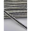 Xiaoxiangfeng Cinta Dorada Negro Oro Encaje Cinta de Encaje Tejido Ropa Bolsa para Ropa Zapatos y Sombreros Accesorios Decorativos