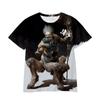 Fábrica de Comércio Exterior Transfronteiriço Mito Negro Wukong Grande Sábio Impressão Digital 3D Jornada para o Oeste Tendência Camiseta