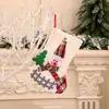Meias de Natal, Sacolas de Presente de Natal, Meias Pequenas de Natal, Enfeites de Árvore de Natal, Itens Decorativos, Meias de Juta